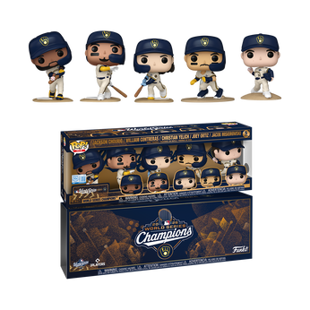 Pop! Milwaukee Brewers 2026 MLB World Series Champions 5-Pack, , hi-res view 1